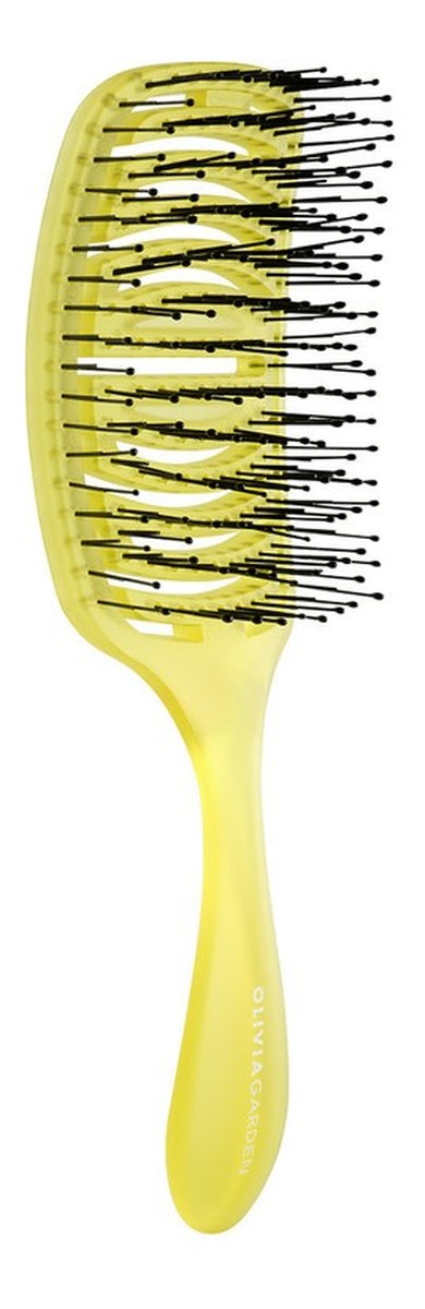 Szczotka do rozczesywania włosów - żółta