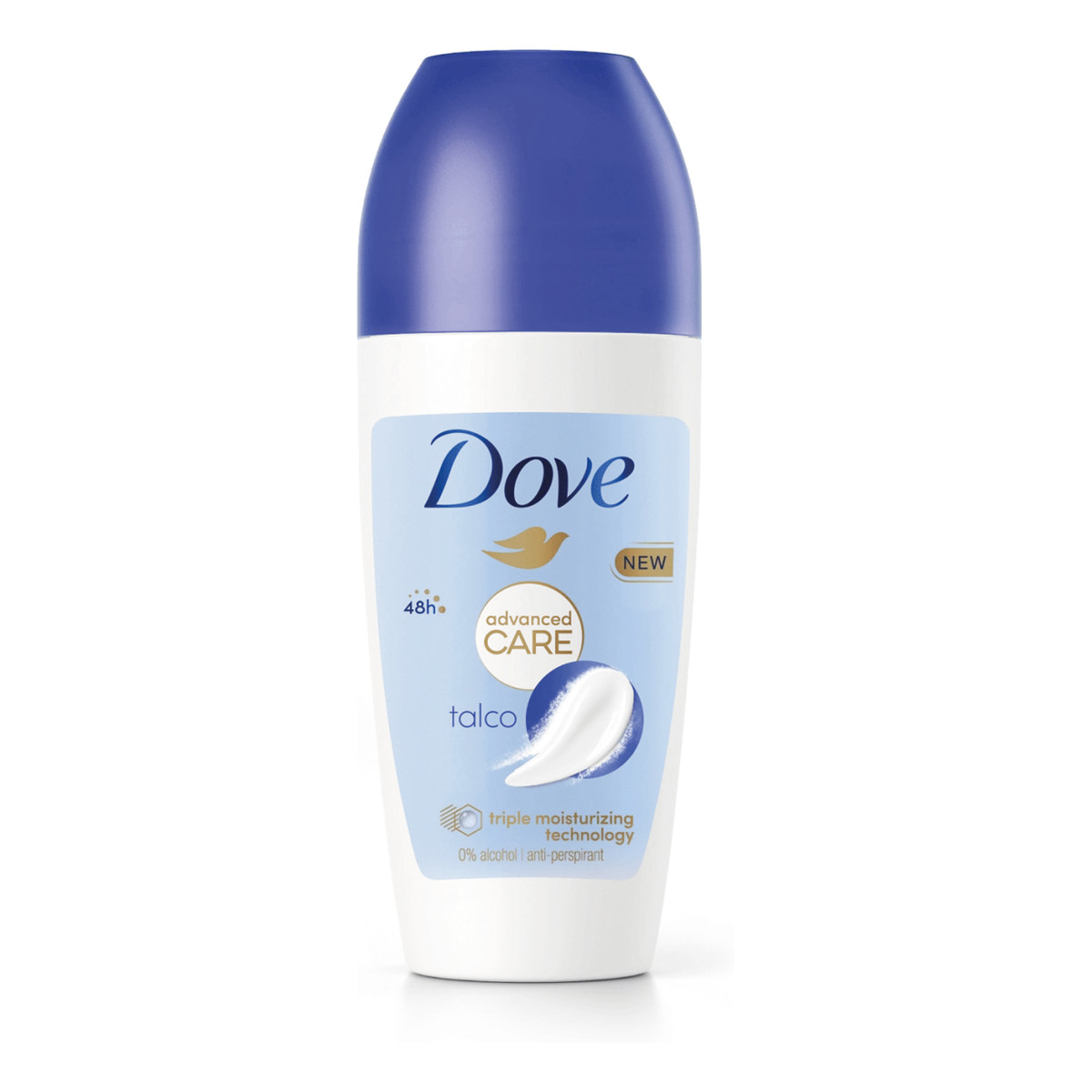 Dove Advanced Care Talco 48h Antyperspirant w kulce damski 50ml