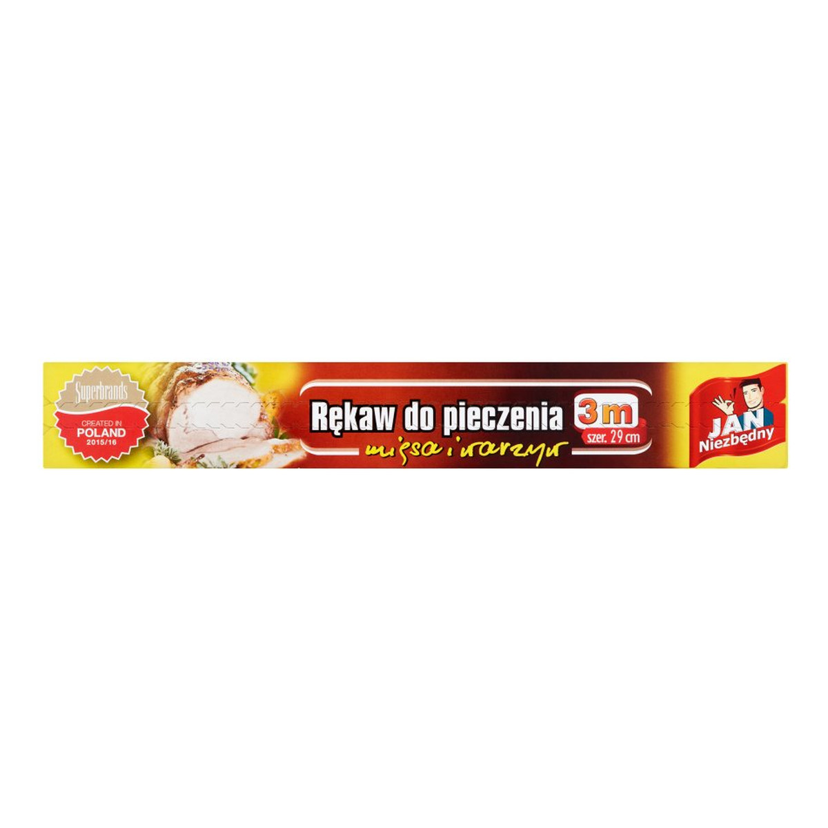 Jan Niezbędny Rękaw do pieczenia mięsa i warzyw 3 m x 29 cm