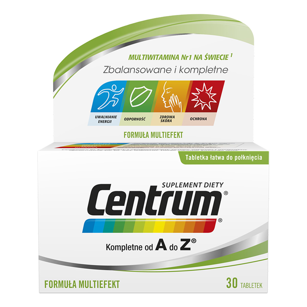 Centrum Kompletne od A do Z Zestaw witamin i minerałów suplement diety 30 tabletek