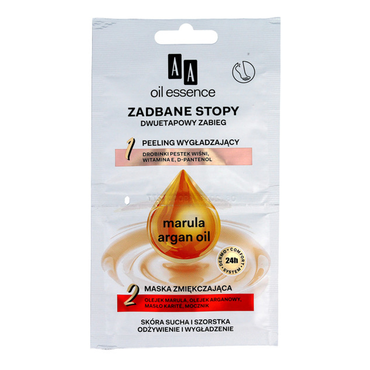 AA Oil Essence Dwuetapowy zabieg do stóp Zadbane Stopy 10ml