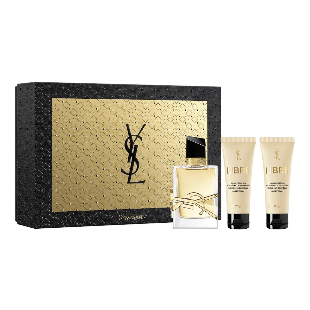 Yves Saint Laurent Libre Pour Femme Zestaw woda perfumowana spray 50ml + balsam do ciała 2x50ml