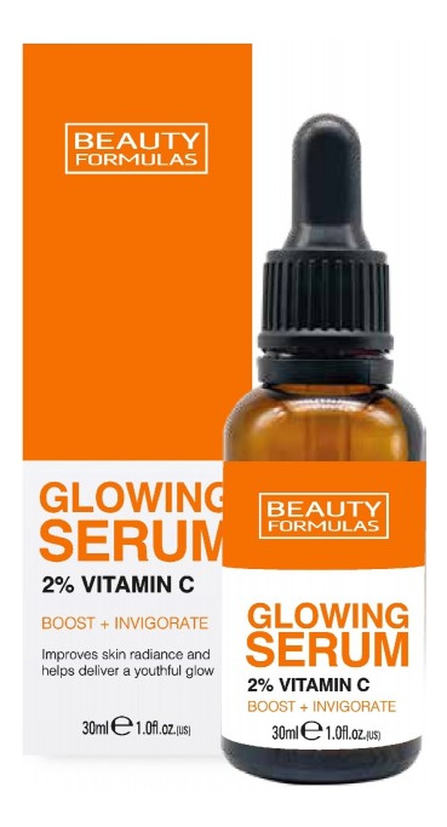 Glowing serum rozjaśniające serum do twarzy 2% vitamin c