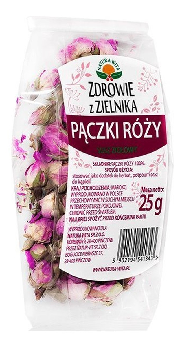 Pączek Róży susz ziołowy