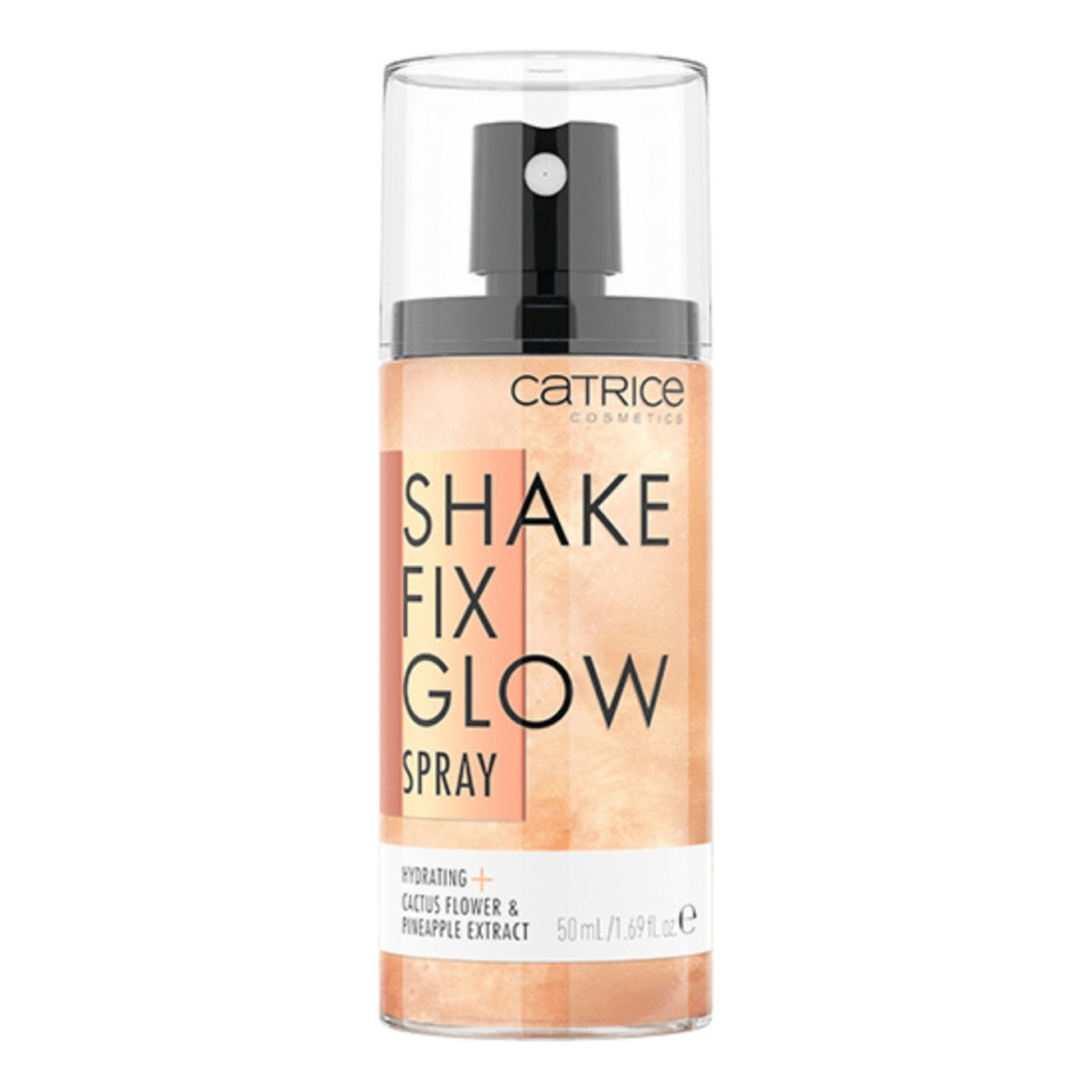 Catrice Shake Fix Glow Spray Utrwalający i rożswietający 50ml