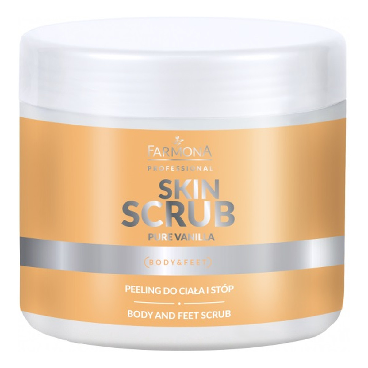 Farmona Professional Skin scrub pure vanilla peeling do ciała i stóp 500g
