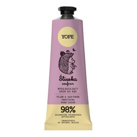 wygładzający krem do rąk Śliwka & Szafran