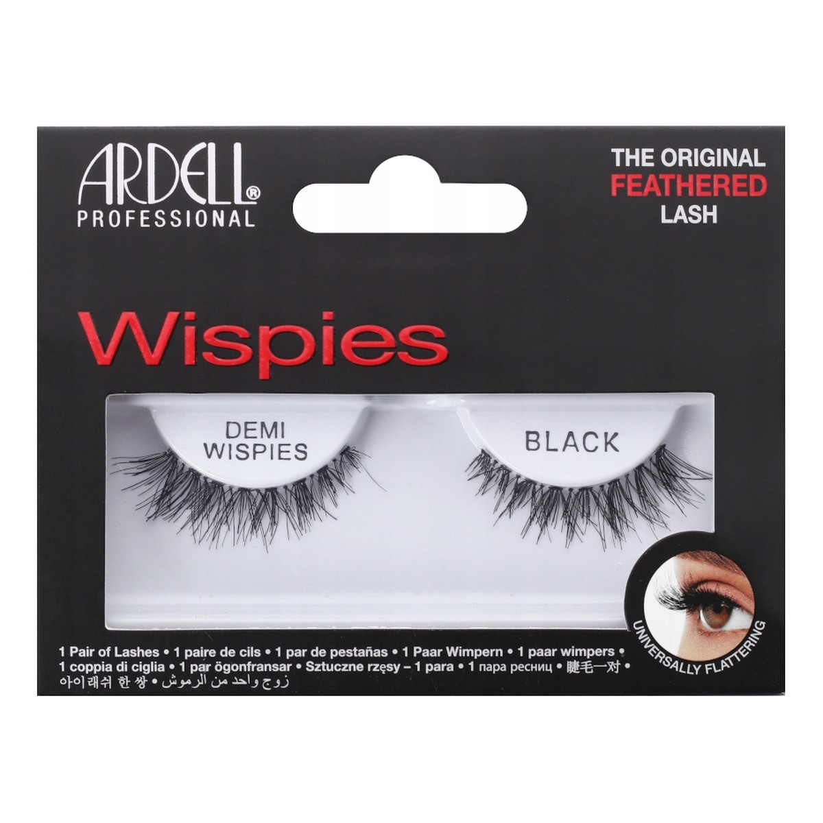 Ardell Wispies Sztuczne Rzęsy Demi Wispies Black