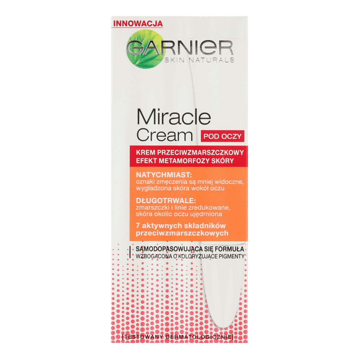 Garnier Miracle Cream Krem Przeciwzmarszczkowy Pod Oczy