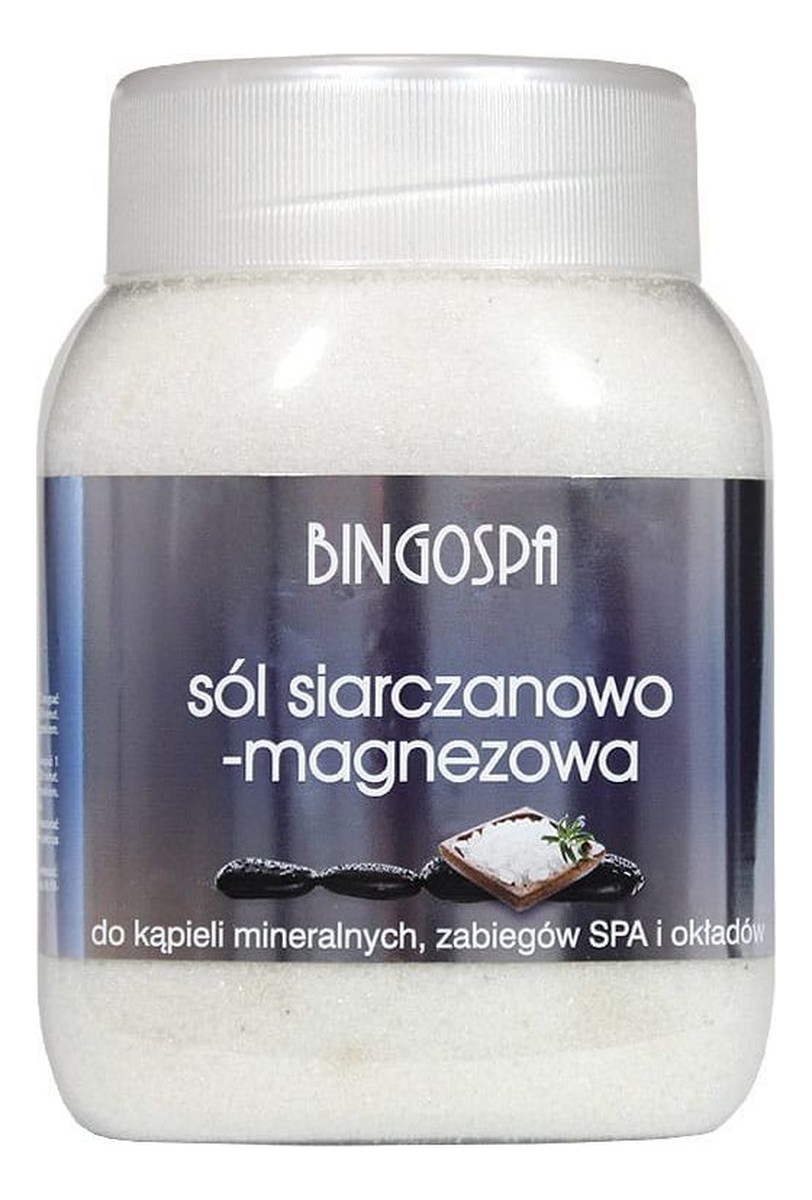 Sól do kąpieli siarczanowo-magnezowa