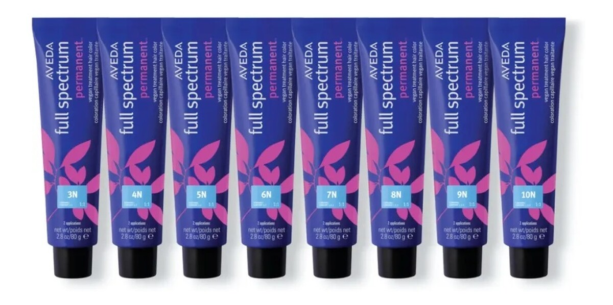 Full spectrum permanent hair color wegańska trwała farba do włosów 10n