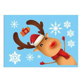 Naklejki świąteczne na okno Boże Narodzenie