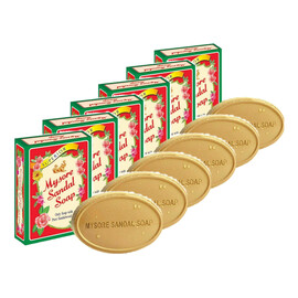 Mydło sandałowe Ajurwedyjskie 6x75g