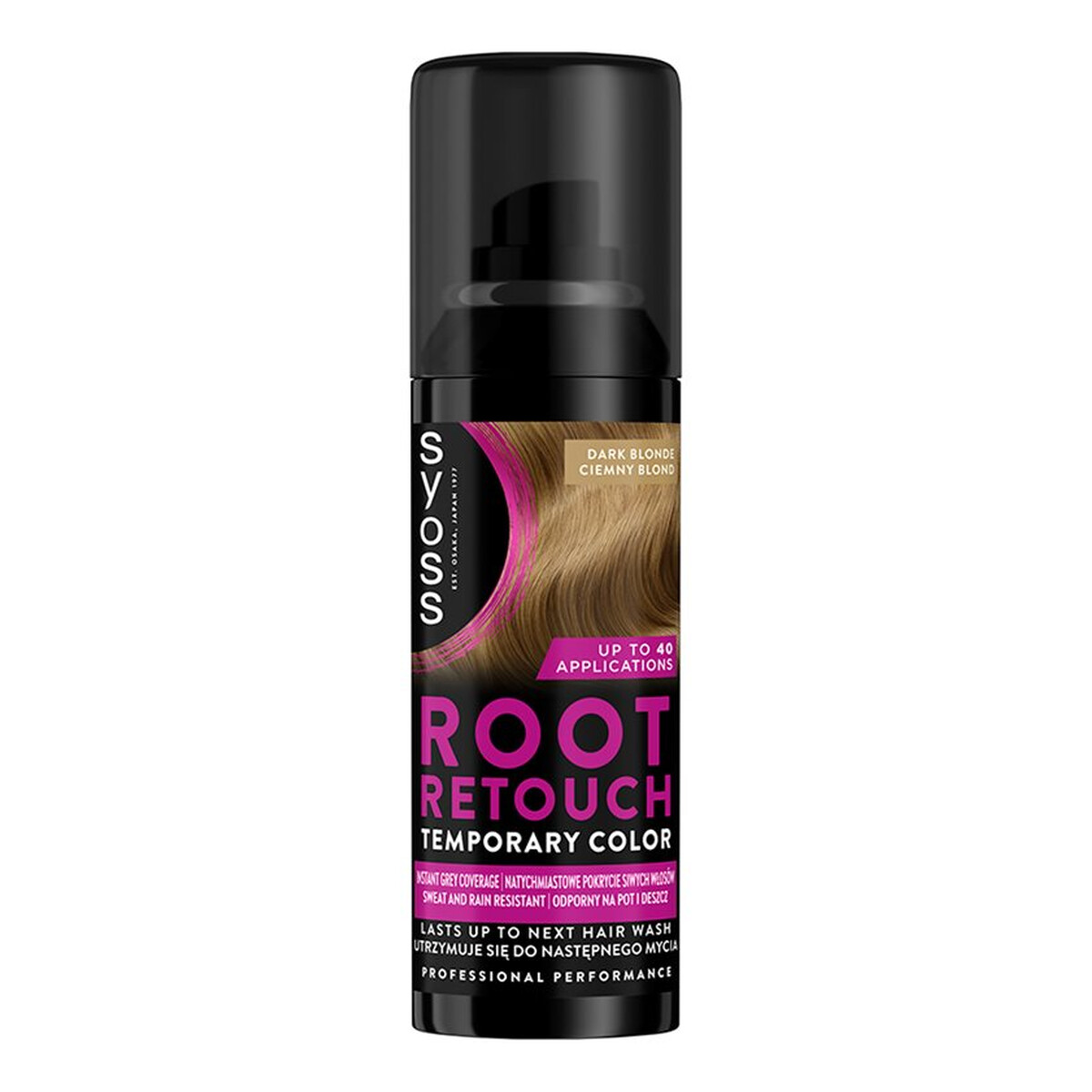 Syoss Root Retoucher Root Retouche Spray maskujący odrosty 120ml
