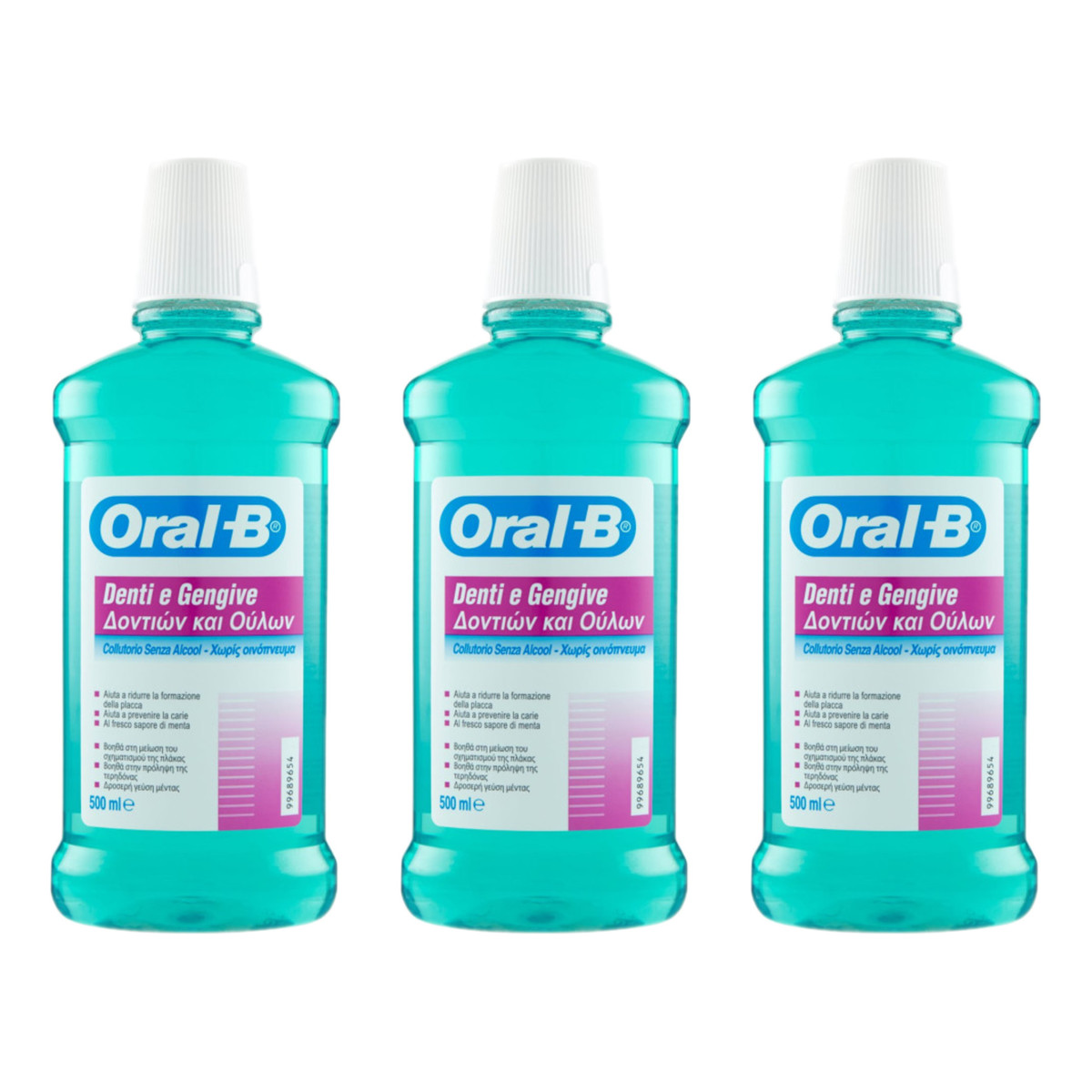 Oral-B Płyn do płukania jamy ustnej Zęby i Dziąsła 3x500ml