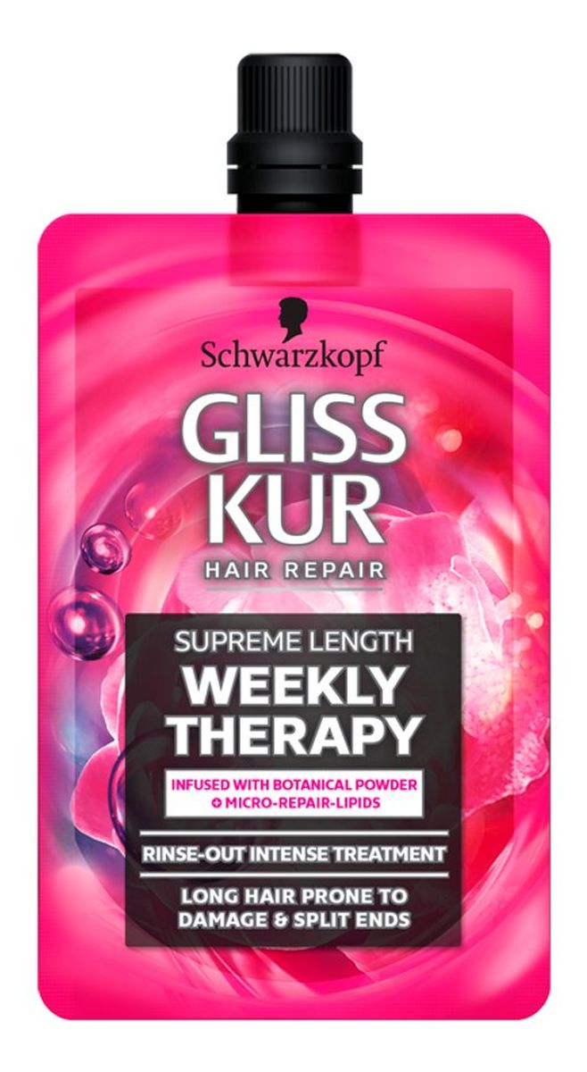 Supreme length weekly therapy intensywna odżywka do włosów długich