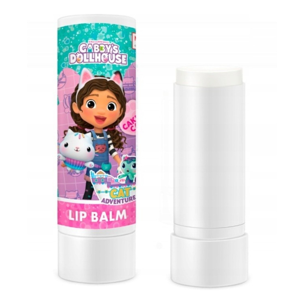 Gabby's Dollhouse Balsam do ust truskawka 4.4g
