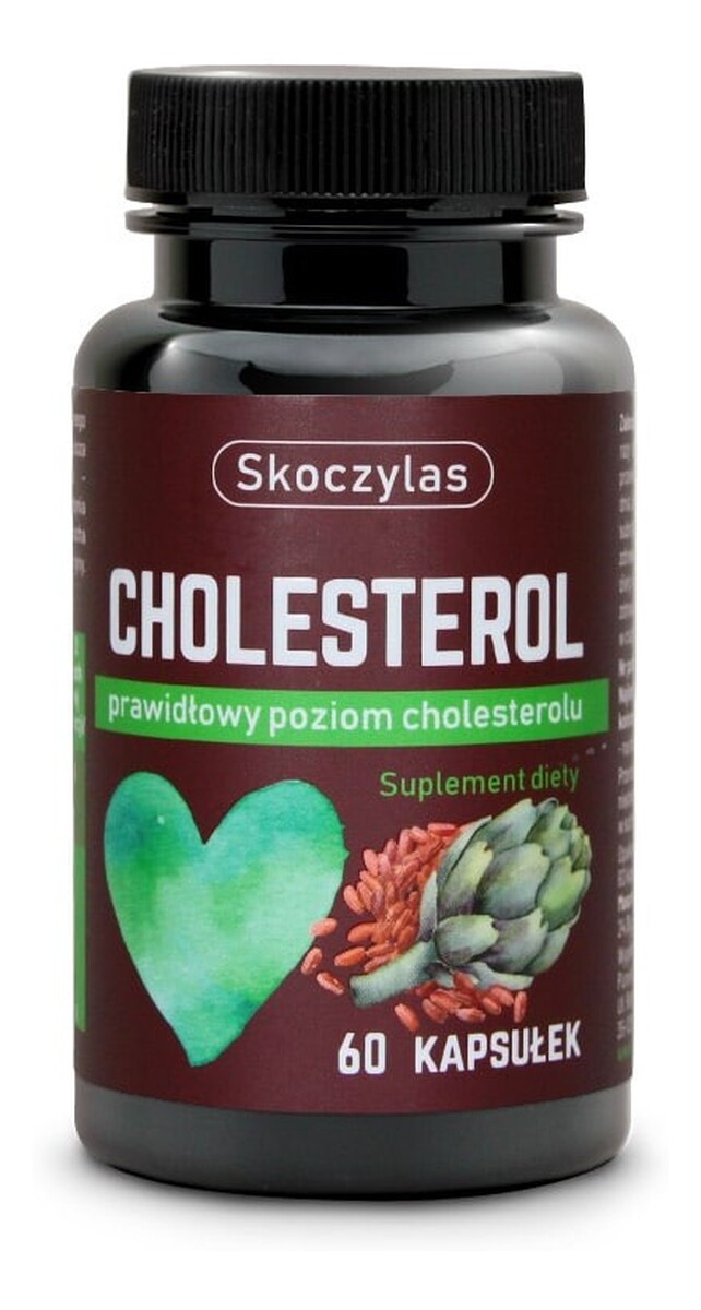 Cholesterol suplement diety 60 kapsułek
