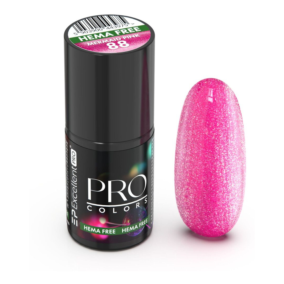 Excellent PRO Pro Colors Hema Free lakier hybrydowy 7g