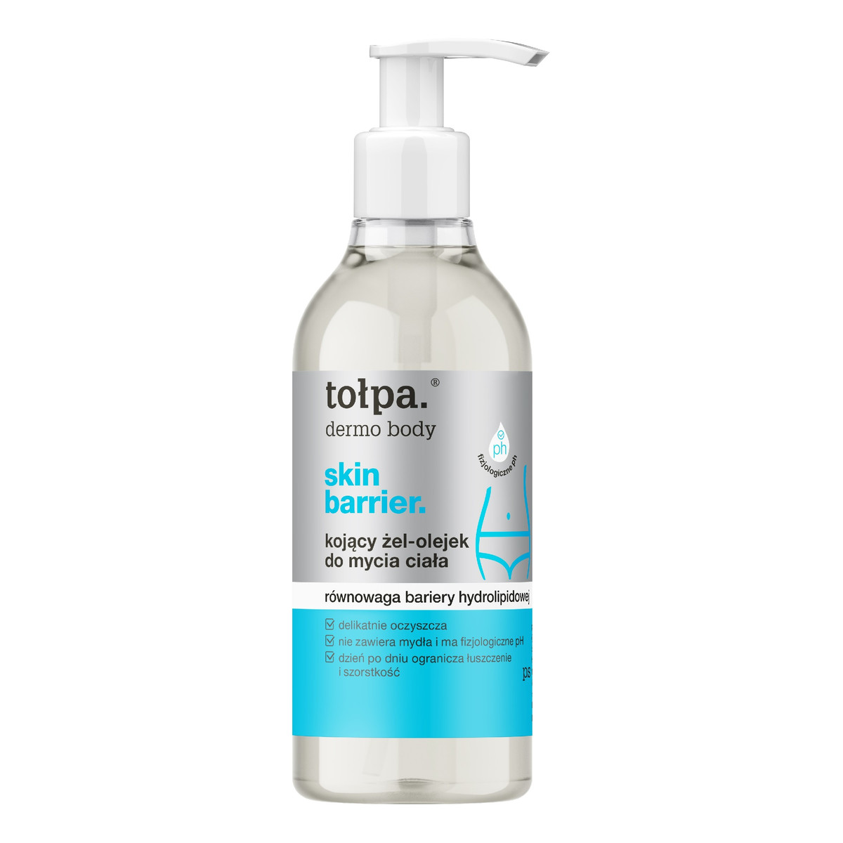 Tołpa Dermo Body Skin Barrier Kojący Żel-olejek do mycia ciała-odbudowa bariery hydrolipidowej 300ml