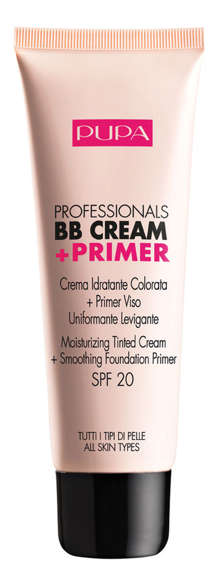 BB Cream & Primer SPF20 Baza pod makijaż do wszystkich typów cery Nude (001)