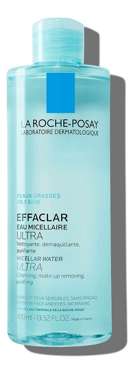 Effaclar płyn micelarny ultra do skóry tłustej i skłonnej do trądziku