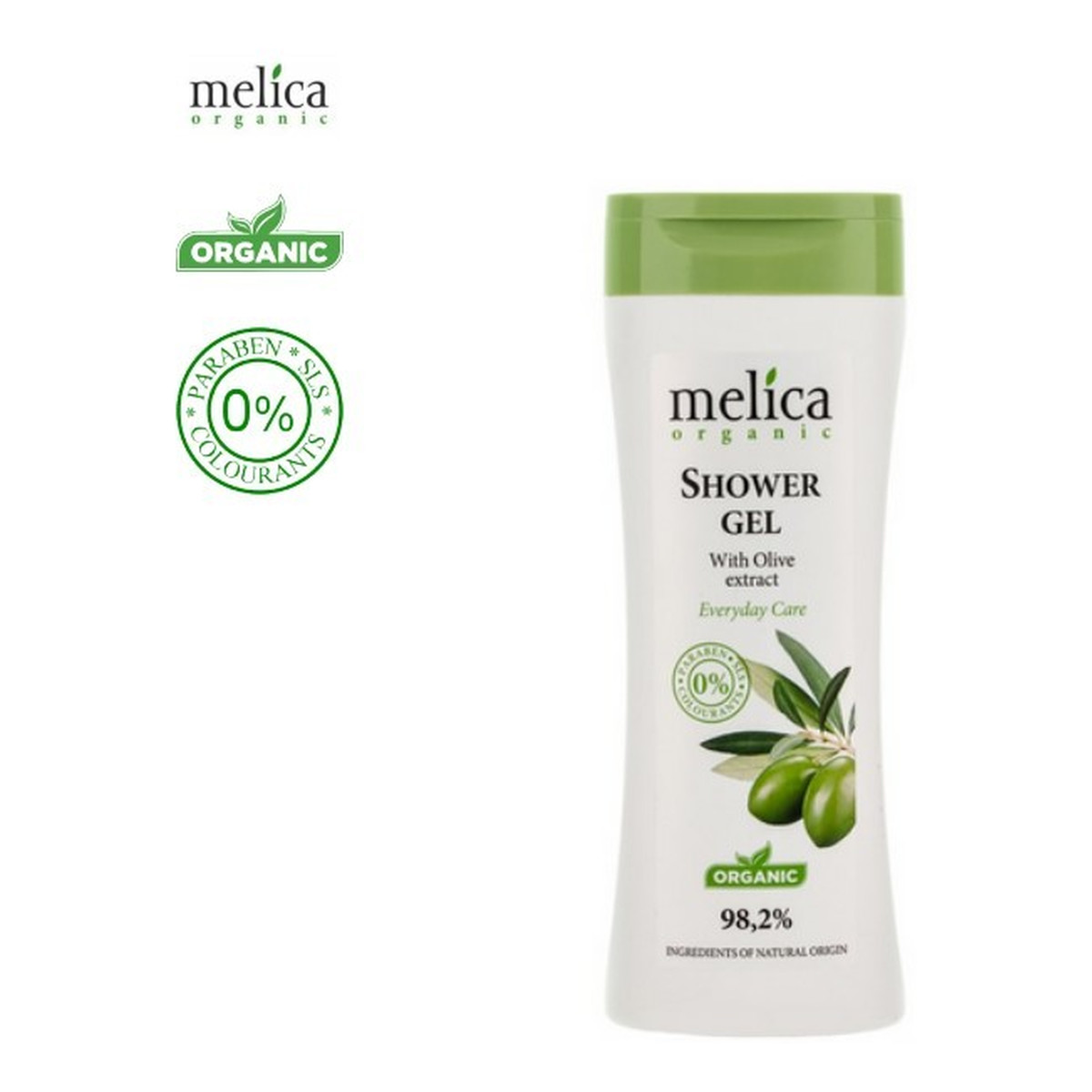 Melica Organic Ekologiczny żel pod prysznic z ekstraktem z oliwek 250ml