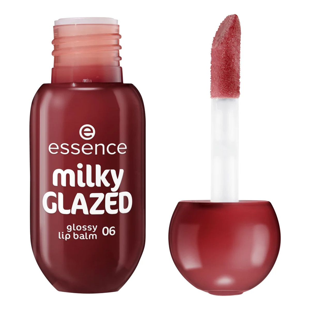 Essence Milky GLAZED glossy lip balm lśniący balsam do ust 4ml 2l
