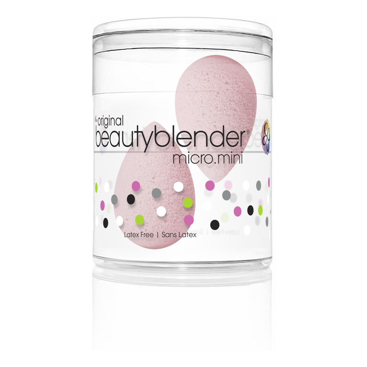 Beauty Blender Micro Mini Bubble beautyblender Mini Gąbka Do Nakładania Makijażu Szampański Róż