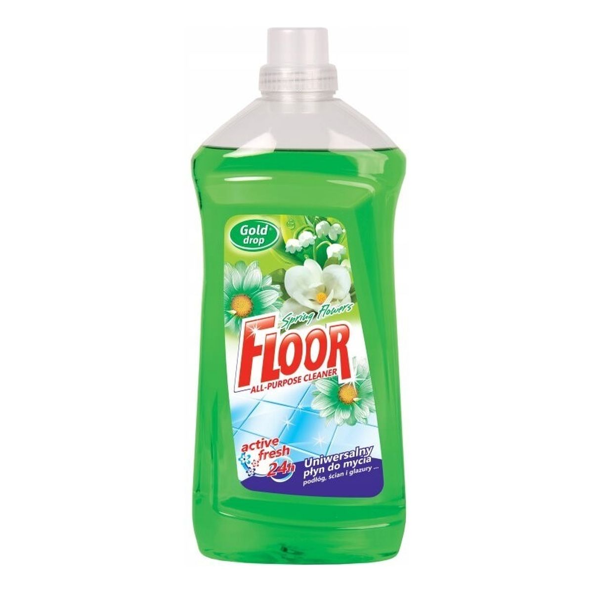 Gold Drop FLOOR Uniwersalny Płyn Kwiaty Wiosny 1500ml