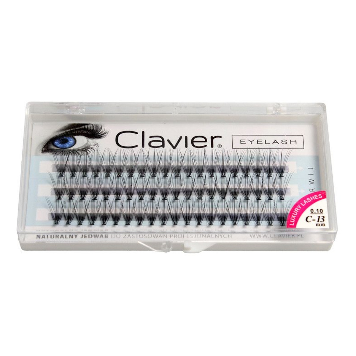 Clavier Eyelash kępki rzęs 13mm