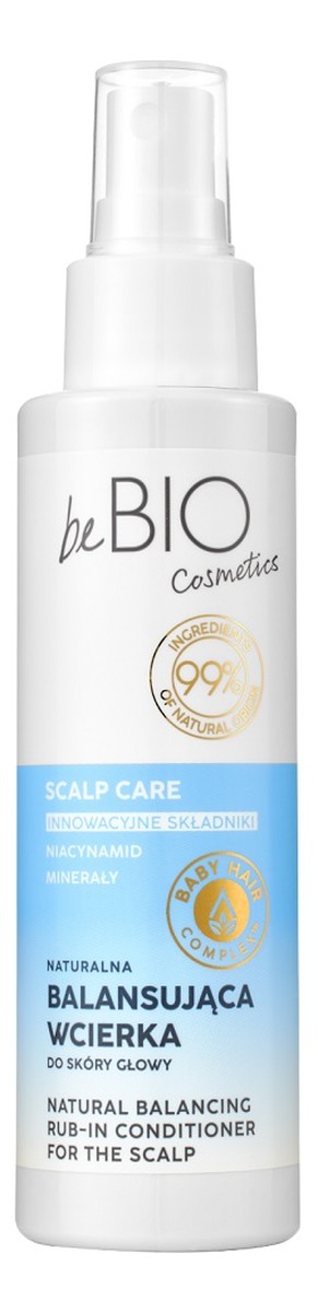 Baby hair complex scalp care naturalna balansująca wcierka do skóry głowy