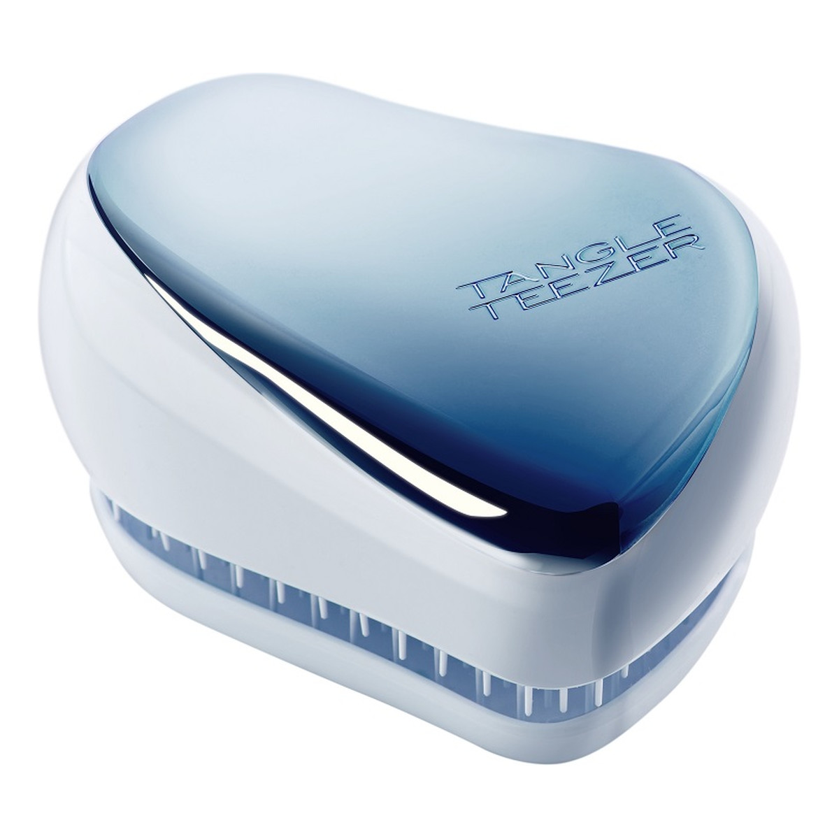 Tangle Teezer Compact styler hairbrush szczotka do włosów baby blue chrome