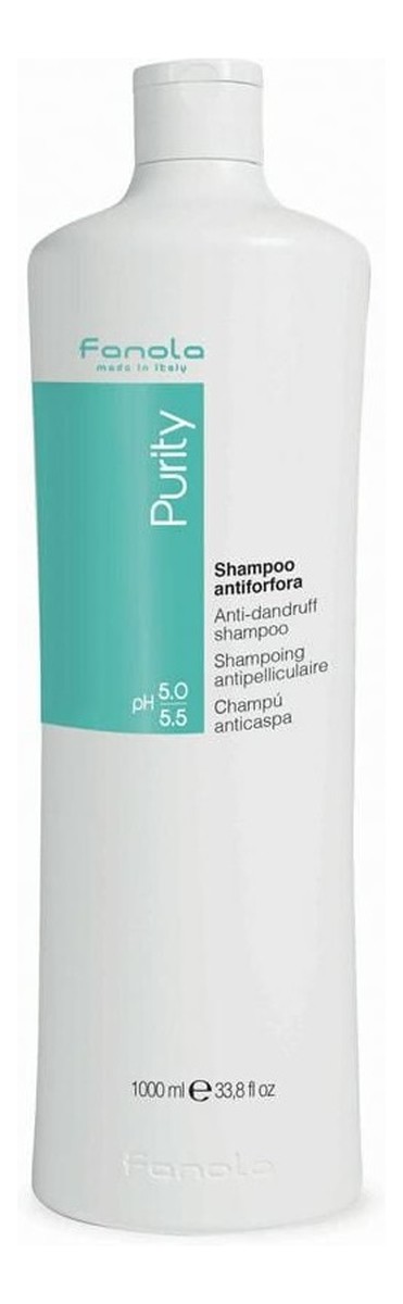 Purity anti-dandruff shampoo oczyszczający szampon przeciwłupieżowy do włosów