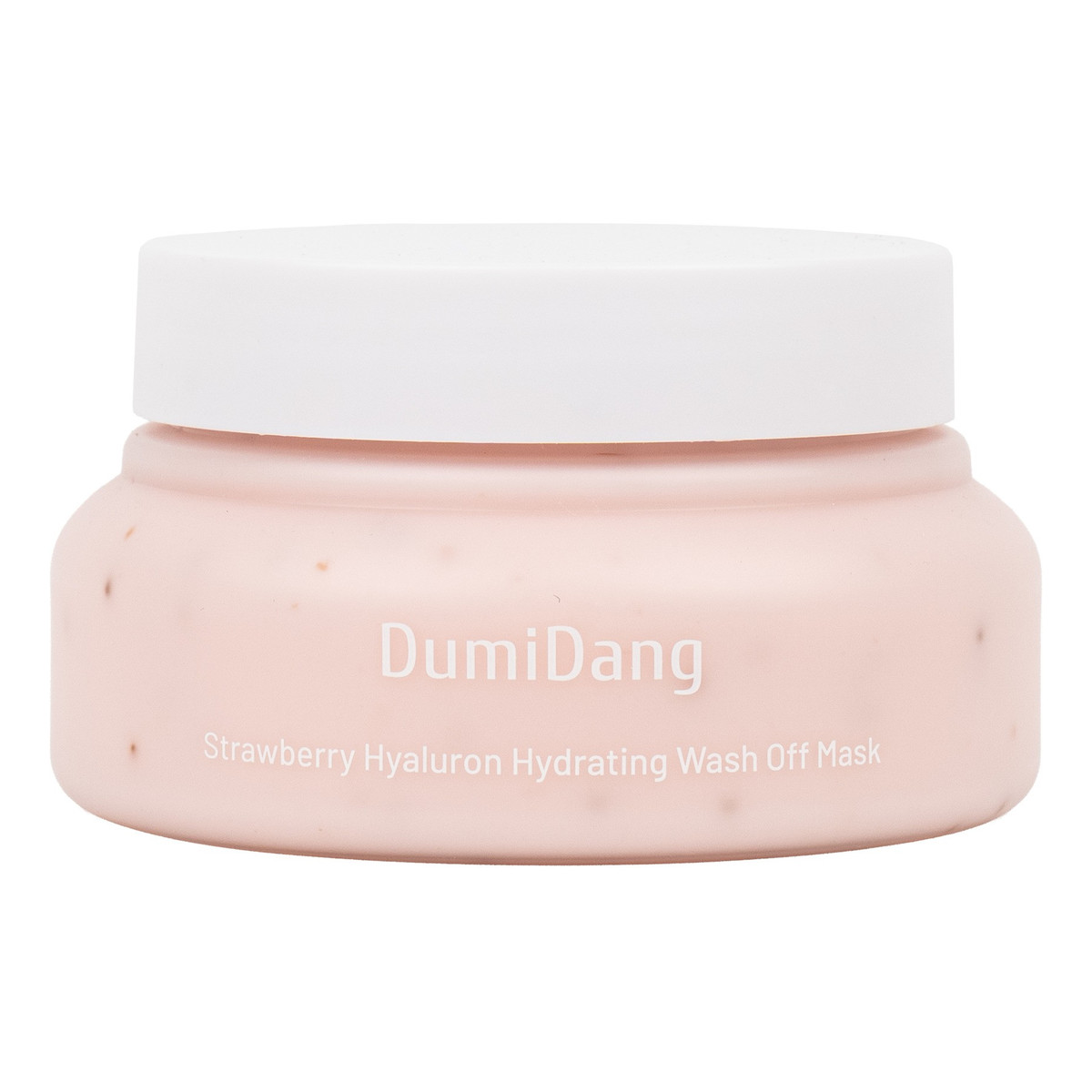 Dumidang Strawberry Hyaluron Hydrating Zmywalna maska do twarzy nawilżająco-rozświetlająca wash-off 140g