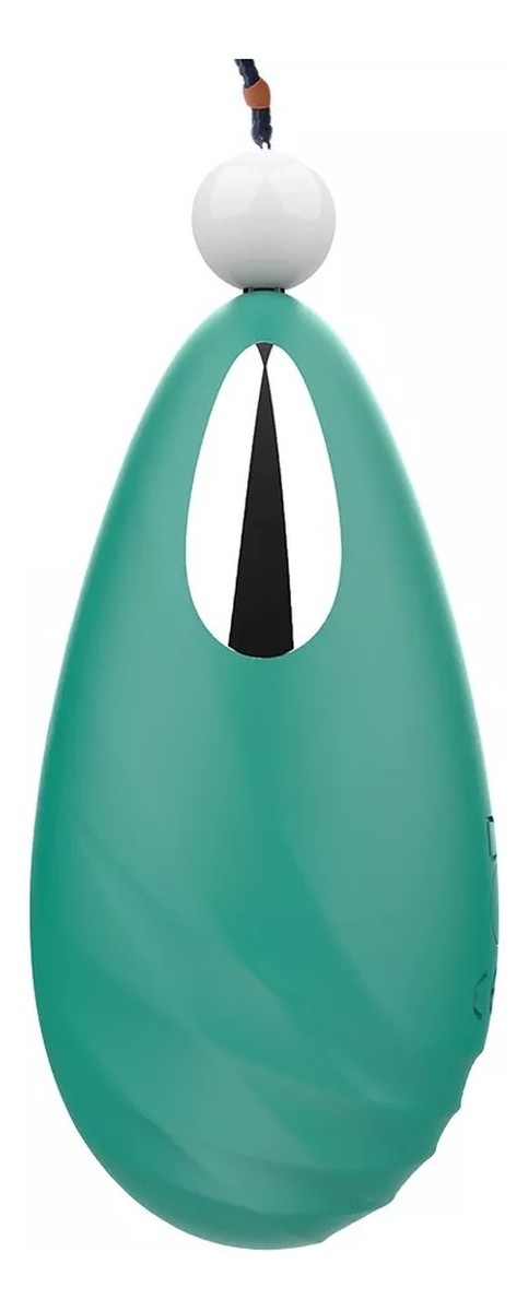Beryl dyskretny wibrator w kształcie naszyjnika z 9 trybami wibracji green