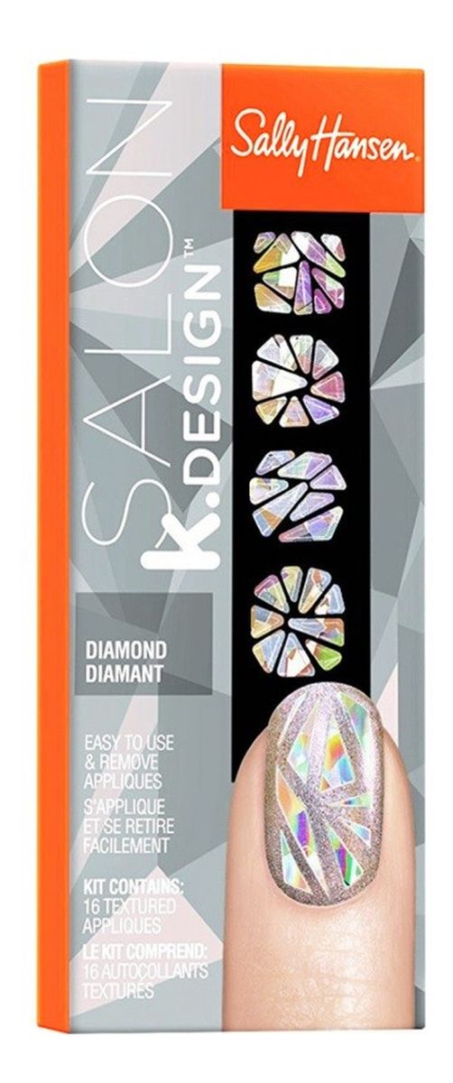 naklejki na paznokcie Diamond Diamant 16szt.