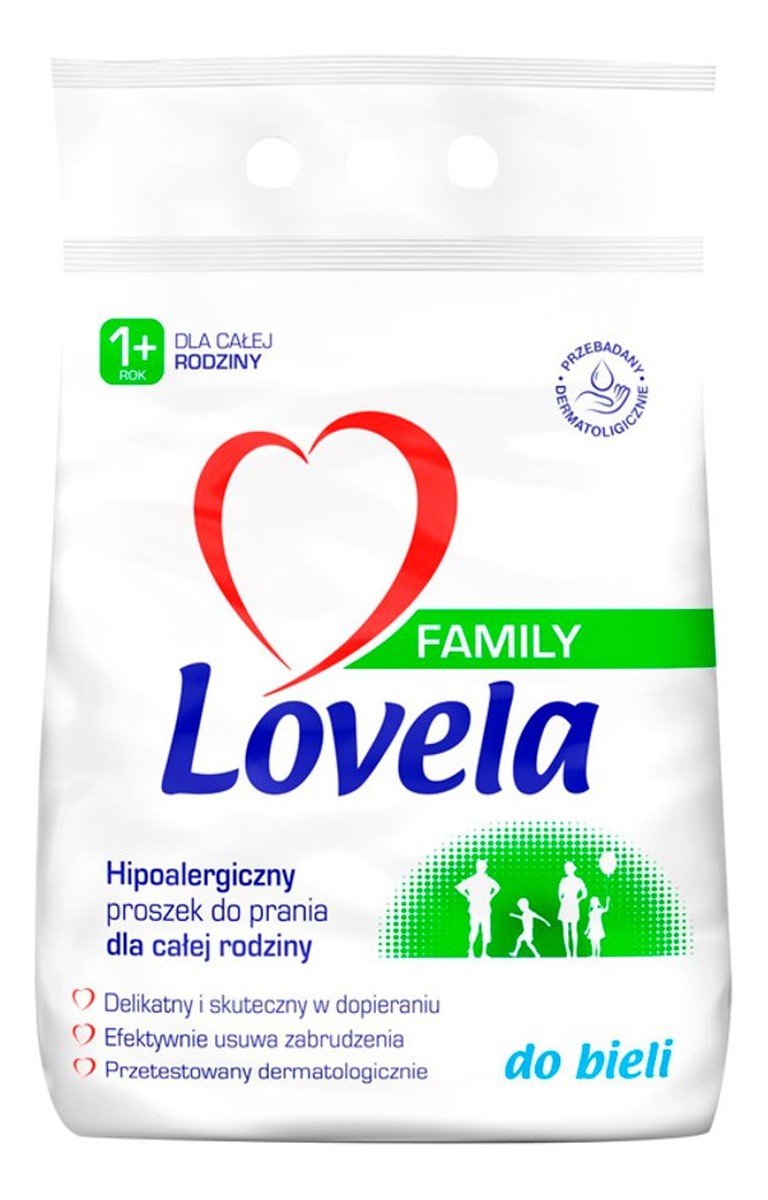 Family hipoalergiczny proszek do prania bieli 2.1kg
