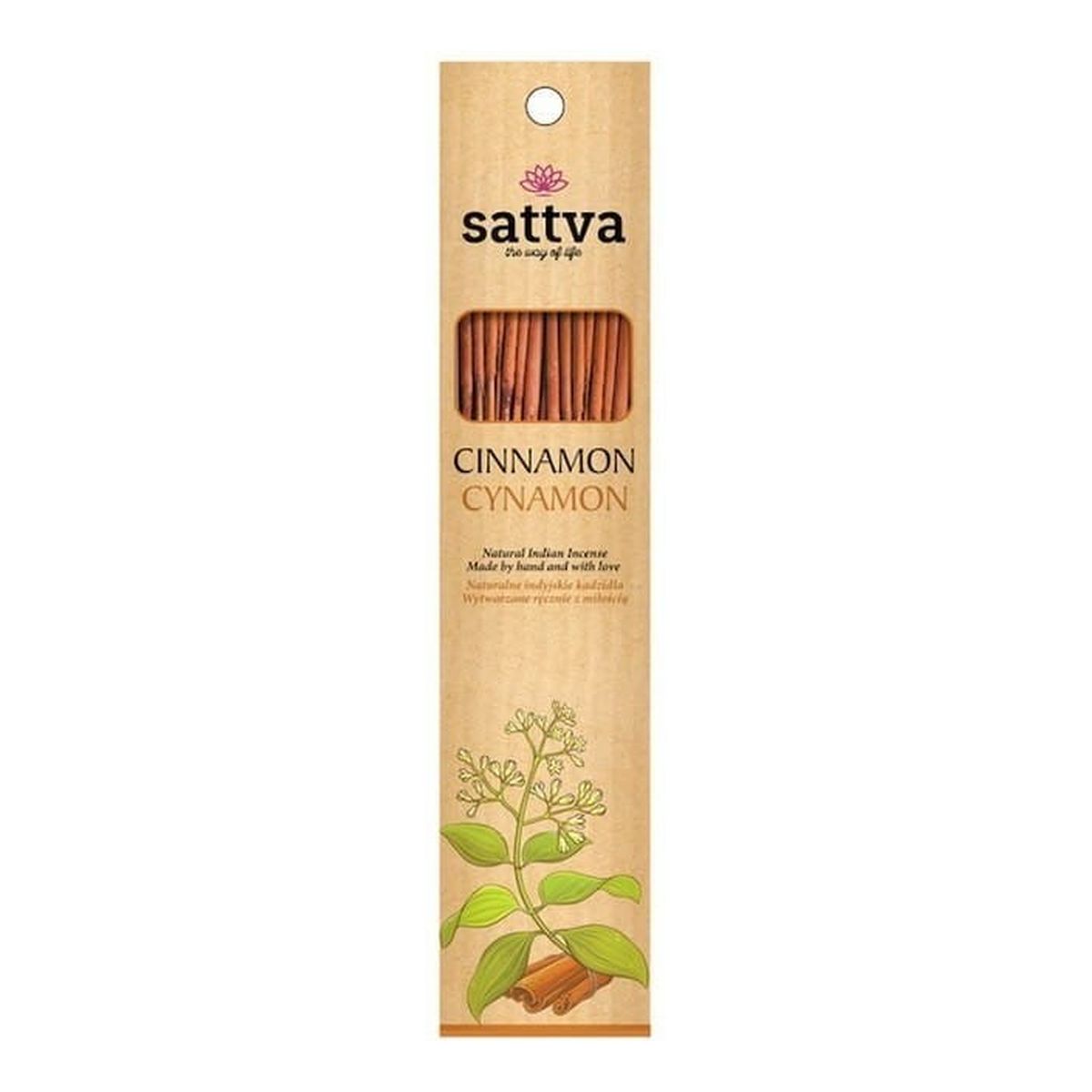 Sattva Kadzidełka Cynamon 15szt 30g