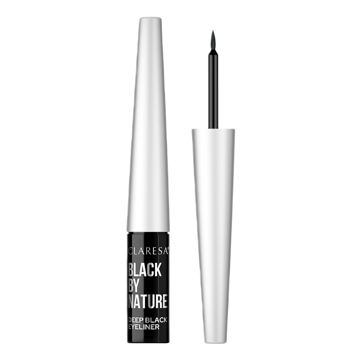 Claresa Matte By Nature Matowy eyeliner w płynie Deep Black 4g