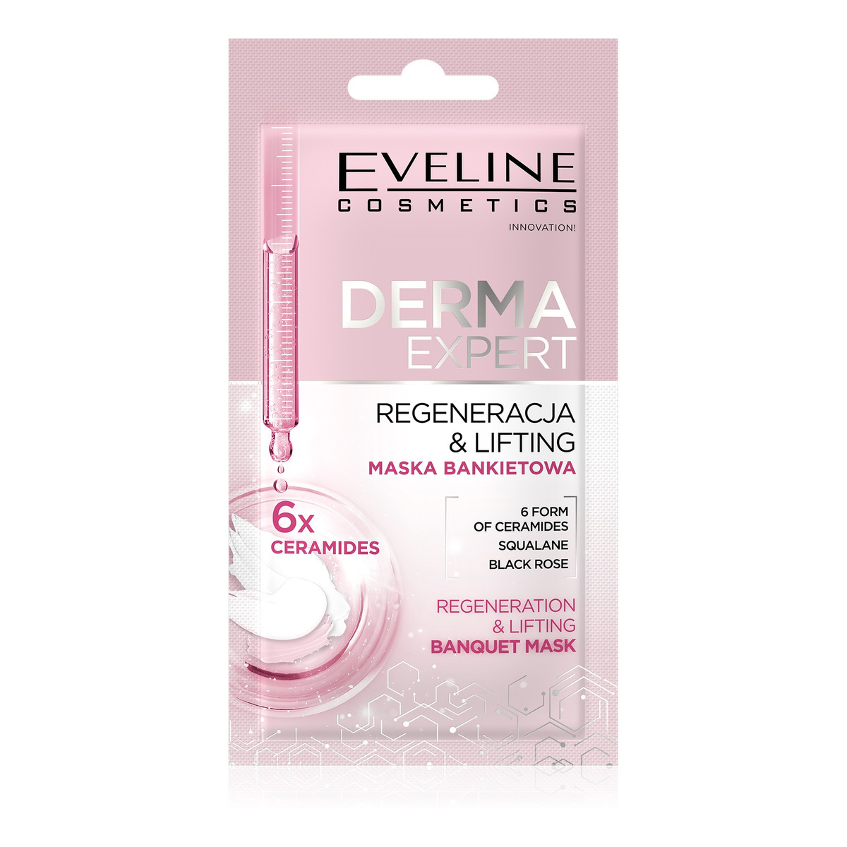 Eveline Derma Expert Maska bankietowa - regeneracja i lifting 8ml