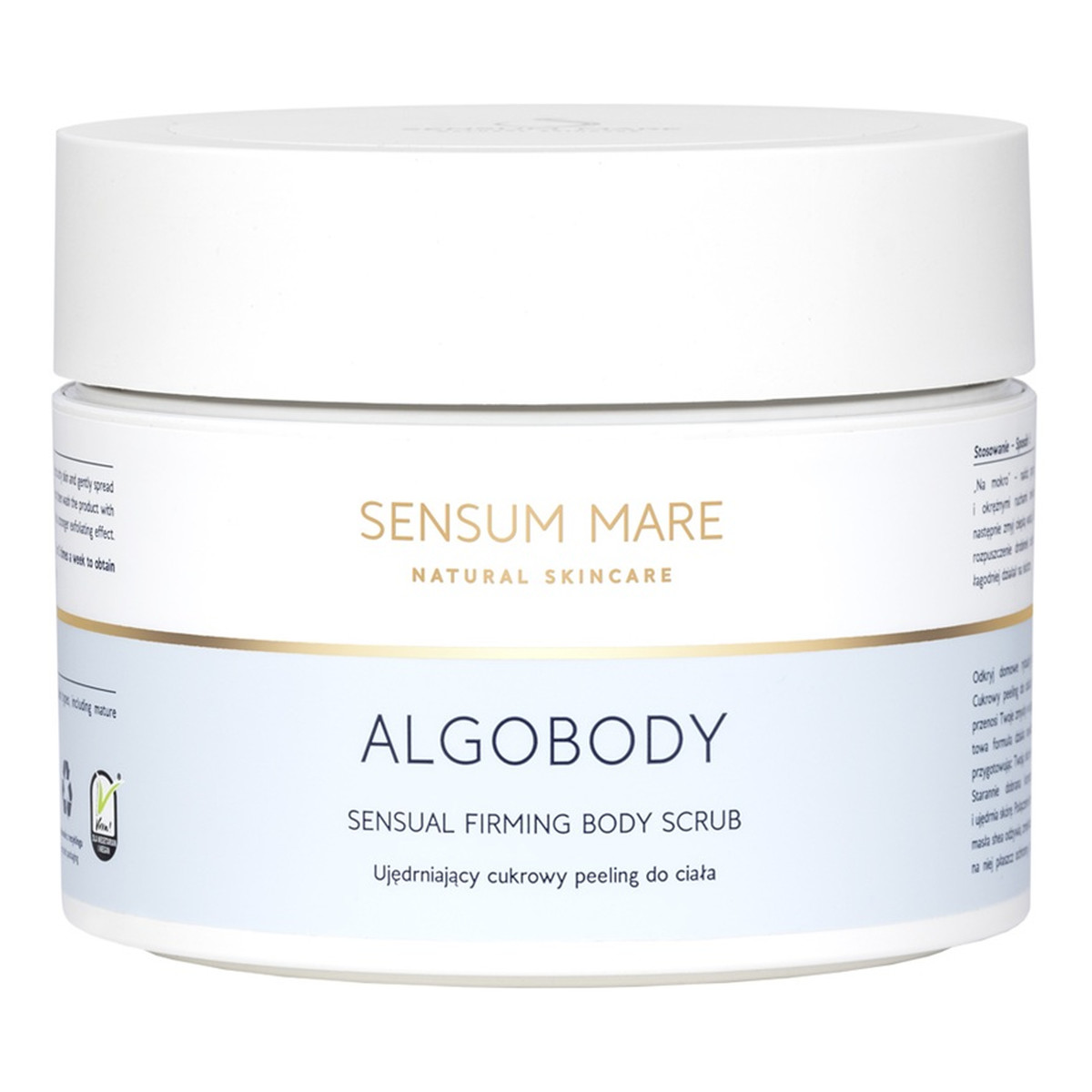 Sensum Mare Algobody ujędrniający cukrowy peeling do ciała 300ml