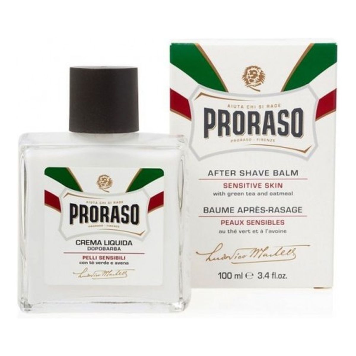 Proraso Crema Liquida Dopobarba orzeźwiający balsam po goleniu z olejkiem eukalipsowym i mentolem 100ml