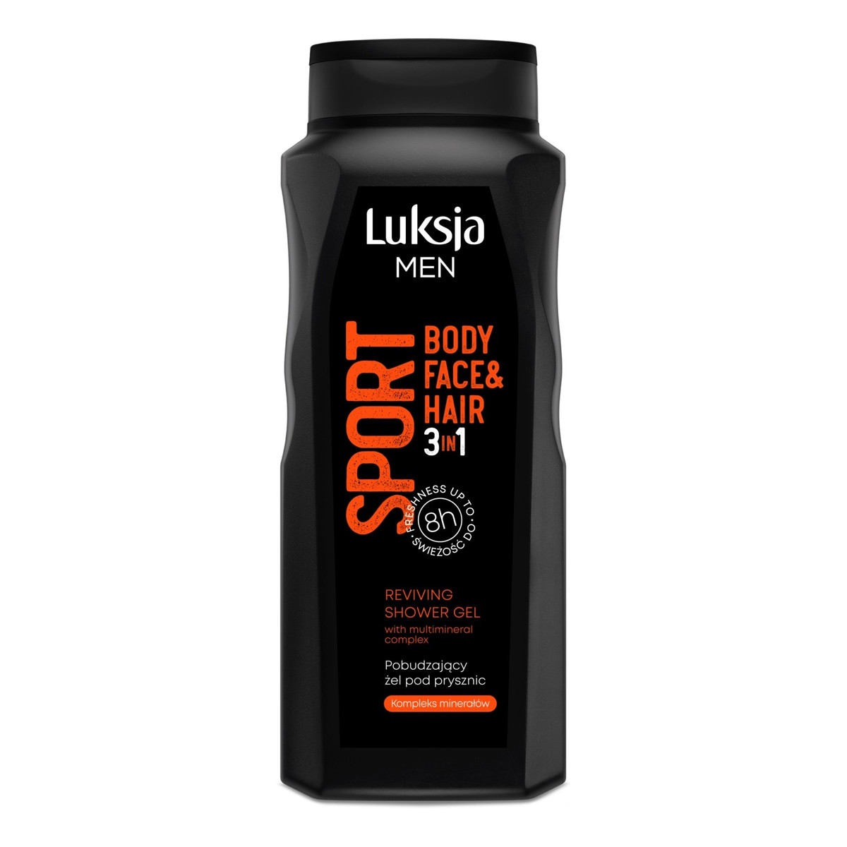Luksja Men Pobudzający Żel pod prysznic 3w1 sport 500ml