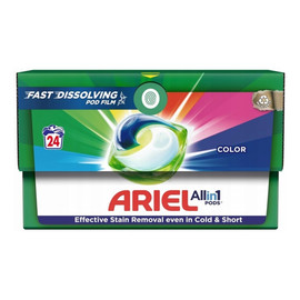 Kapsułki do prania All-in-1 Color 24szt.