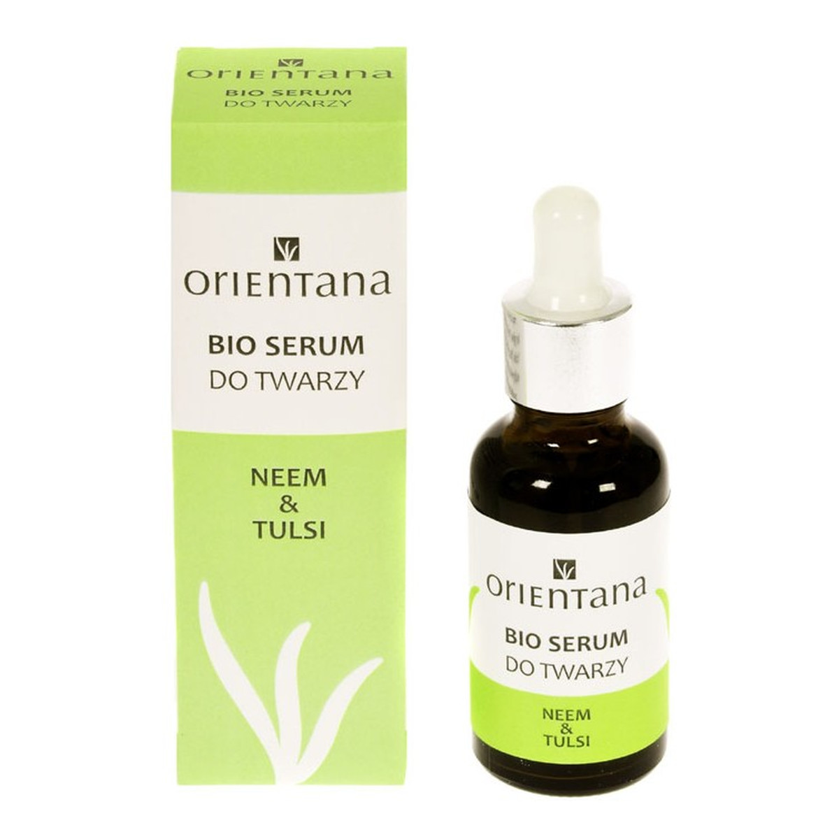 Orientana BIO Serum Do Twarzy Neem i Tulsi 30ml