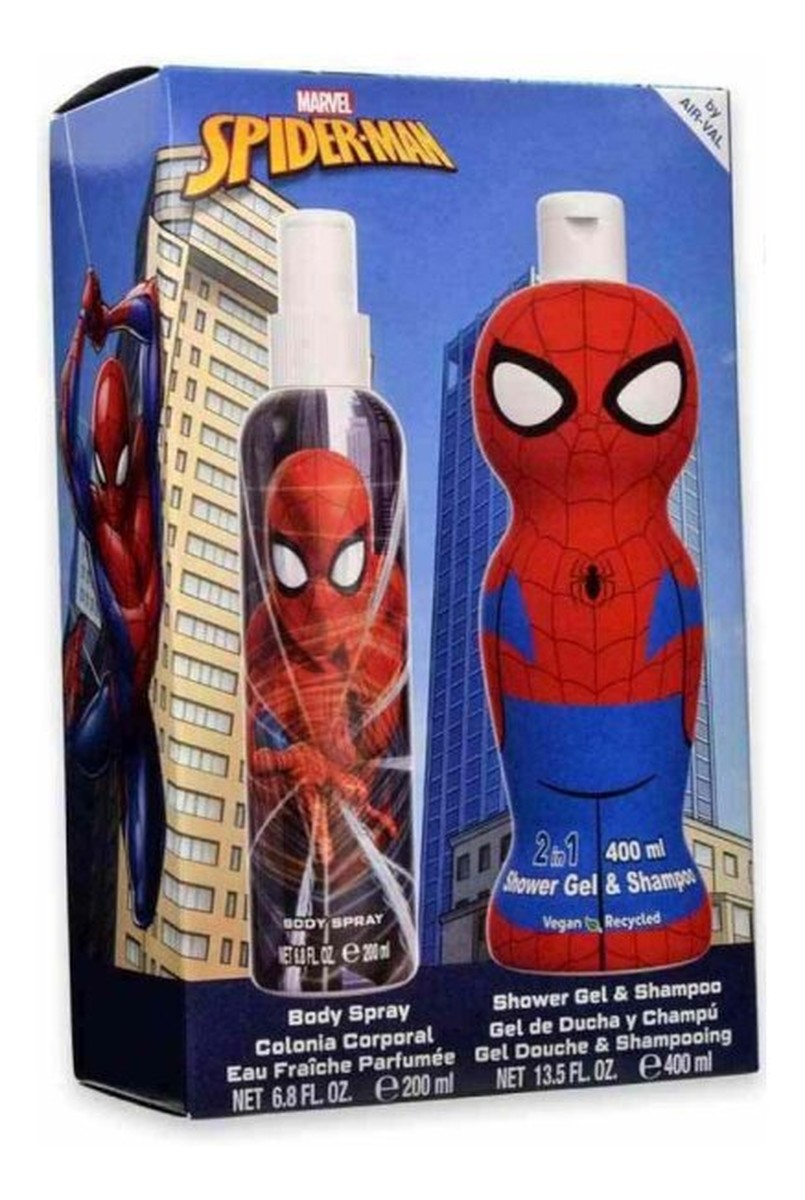 Zestaw Spiderman Mgiełka 200ml + żel iszampon 400ml