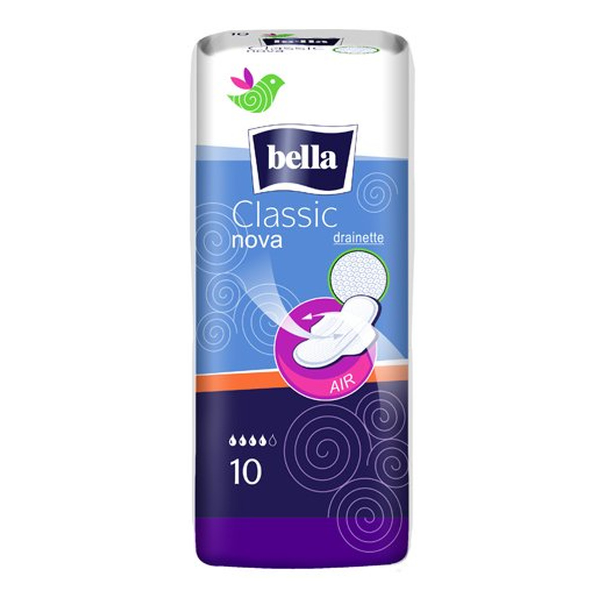 Bella Classic Nova Podpaski Higieniczne 10 Sztuk