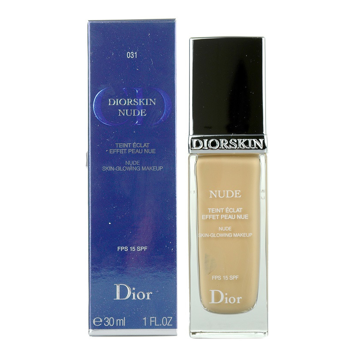 Dior Diorskin Nude Skin-Glowing Makeup Podkład rozświetlający SPF15 30ml