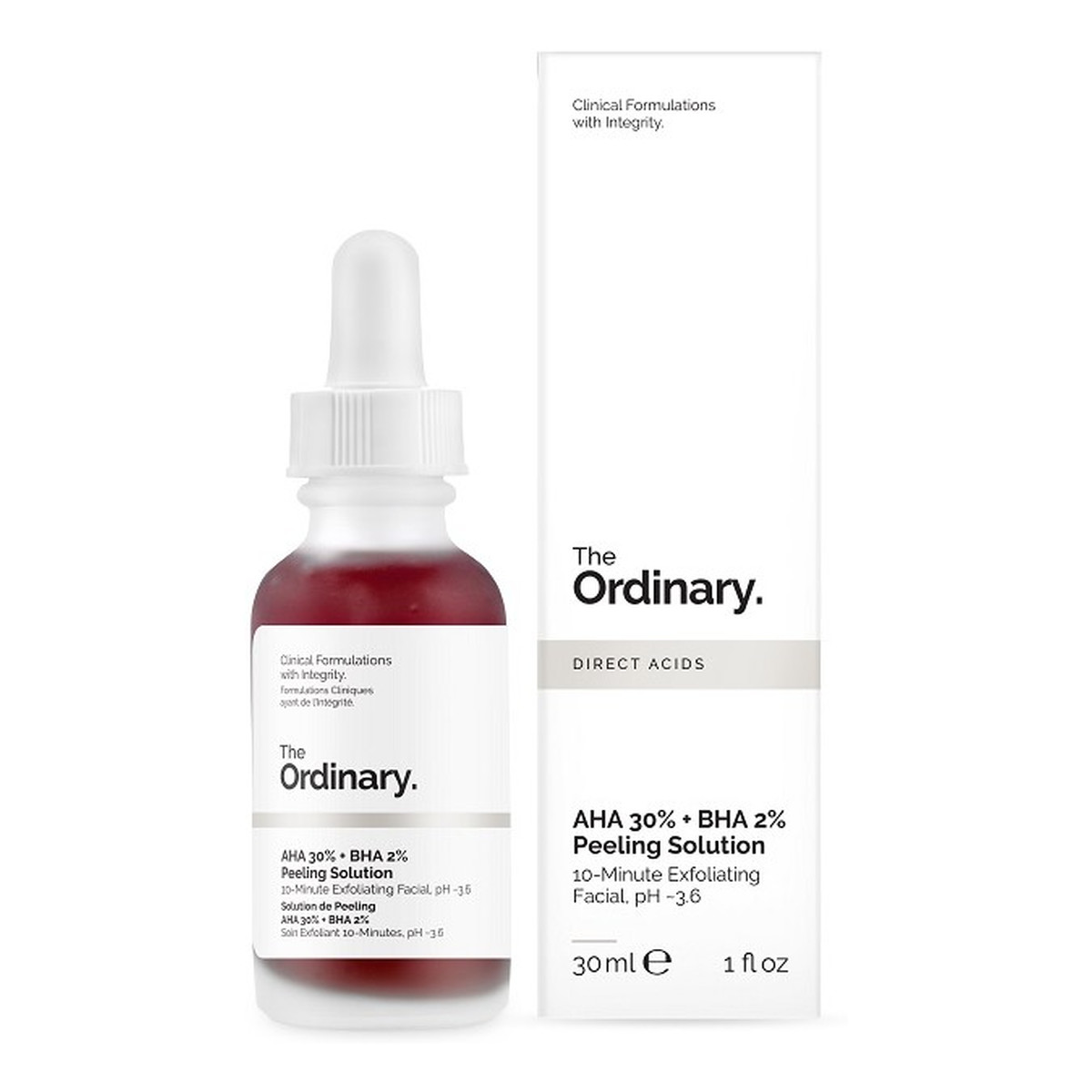 The Ordinary Peeling kwasowy AHA 30% + BHA 2% 30ml